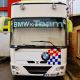 Závodní BMW Team Krámský na cestách se speciálně upraveným autobusem Karosa ŠM 11