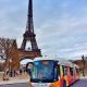 Kloubové elektrobusy Hess s průběžným dobíjením ABB TOSA na zkoušku v Paříži
