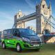 Užitkové automobily Ford plug-in hybridy v Londýně