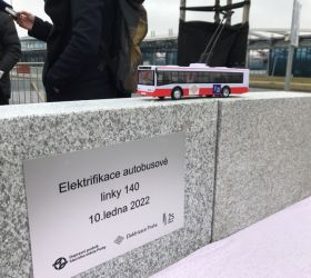 Stavba trolejbusové tratě v Praze zahájena