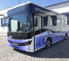 Dva nové autobusy ISUZU pro MHD Pelhřimov