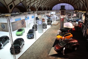 Veletrh AUTOSHOW pořádaný Inchebou Praha v Průmyslovém paláci Výstaviště v Holešovicích