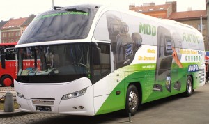 Neoplan Cityliner v barvách společnosti Molpir