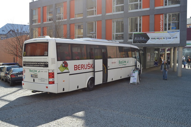 bezpečný autobus Beruška