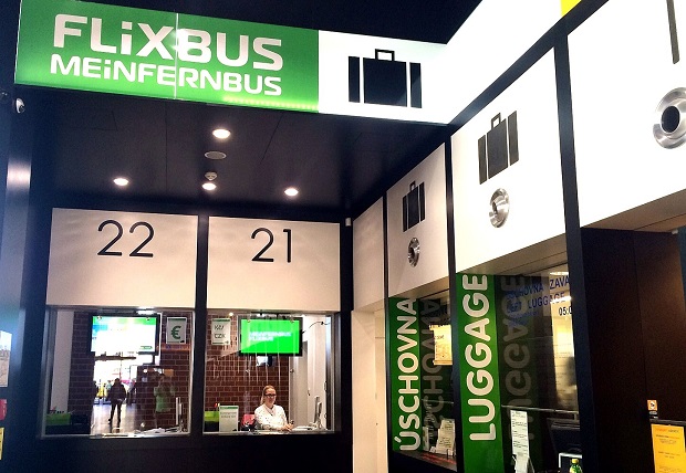 FlixBus_1st EU-Ticket-Shop in Prague