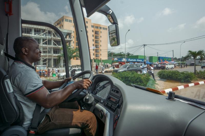Týmové autobusy MAN na Africa Cup v Gabonu, foto: MAN