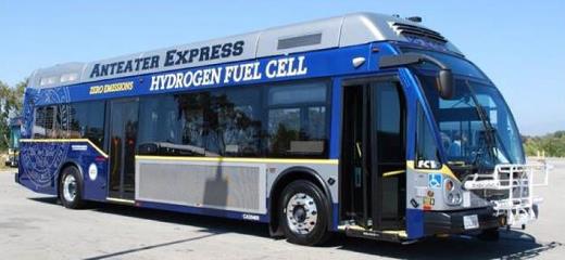 Palivočlánkové autobusy v USA, foto: National Renewable Energy Laboratory 