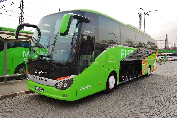 Autobus FlixBus na AN Florenc (ilustrační foto: Zdeněk Nesveda)