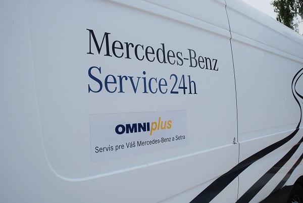 OmniPlus pre autobusy Mercedes-Benz a Setra, servis pre nákladné autá Mercedes-Benz (foto: Zdeněk Nesveda)