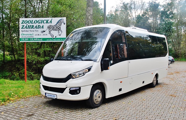 Rošero First 2017, školní autobus, export do Francie (foto: Zdeněk Nesveda)
