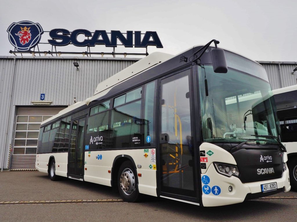 Scania Citywide LE s pohonem na CNG (foto: Scania)