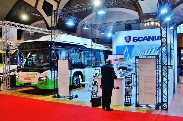 Scania na veletrhu CZECHBUS v roce 2017 (foto: Zdeněk Nesveda)