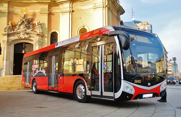 Nové elektrobusy SOR v Bratislavě (foto: Zdeněk Nesveda)