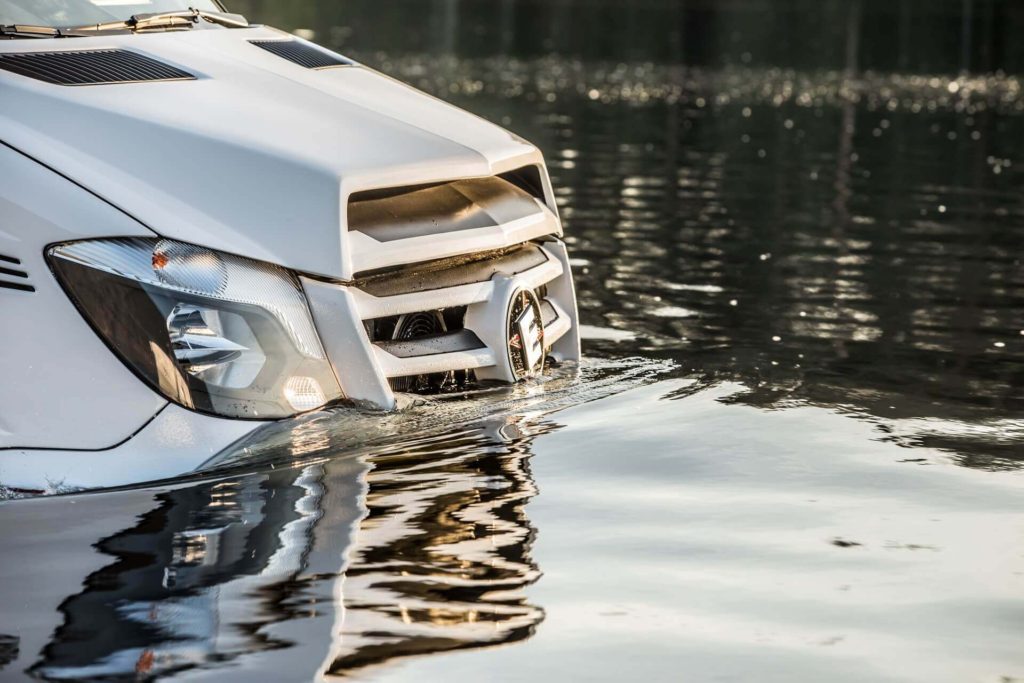Unikátny obojživelný autobus na veľtrhu BUS SHOW 2018 v Nitre