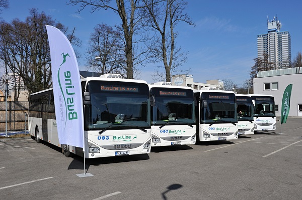 Nové autobusy IvecoBus ve společnosti BusLine (foto: BusLine)
