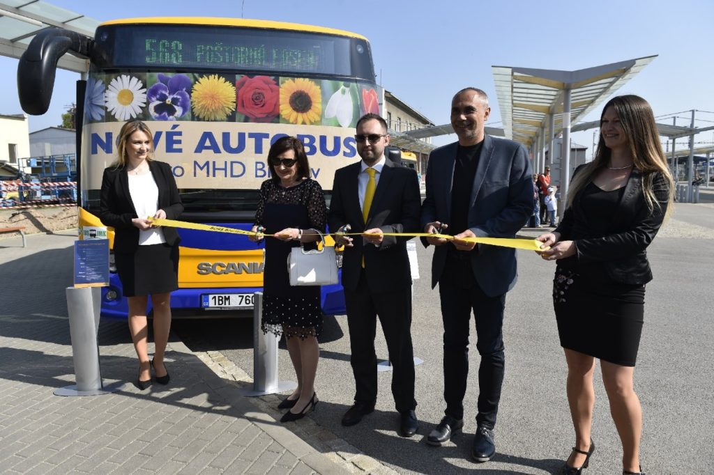 Břeclav obohatí 12 metrové modely Scania CITYWIDE LF (foto: Scania)