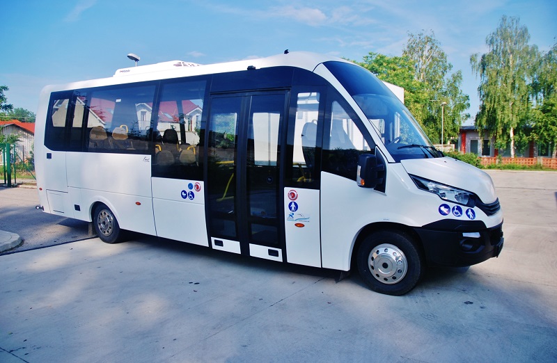 Elektrobus EVC - Rošero First FCLLI Rošero na veletrhu BUS SHOW zdravá doprava 2018 v Nitře (foto: Zdeněk Nesveda)