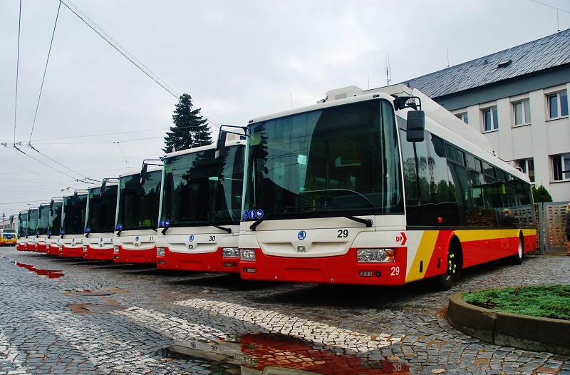 Letos nakoupil dopravní podnik 20 elektrobusů a 9 parciálních trolejbusů s bateriovým pohonem (foto: Zdeněk Nesveda)