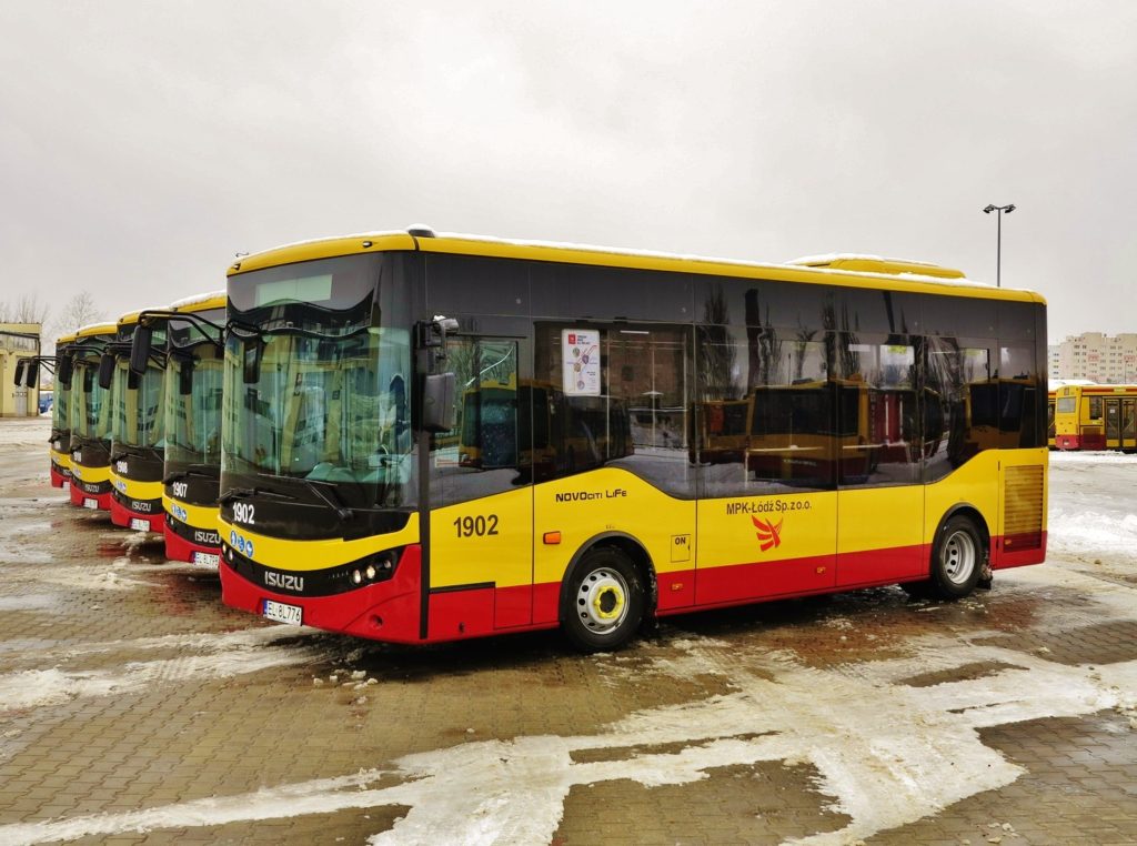 24 nových Isuzu Novociti Life pro MPK Lodž (foto: MPK)