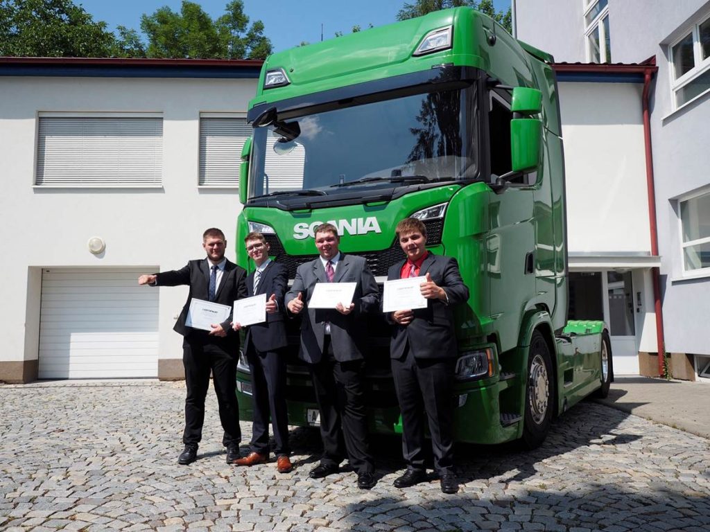 Scania, mladí profesionálové