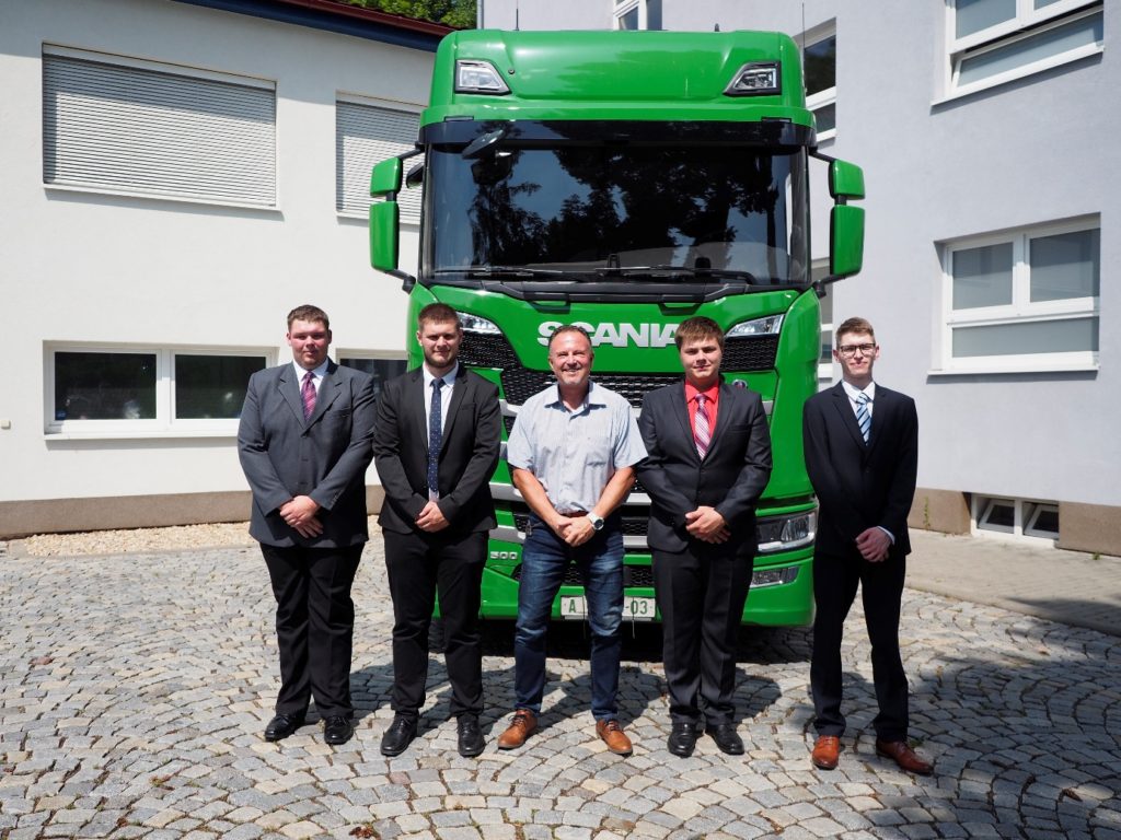 Scania, mladí profesionálové 