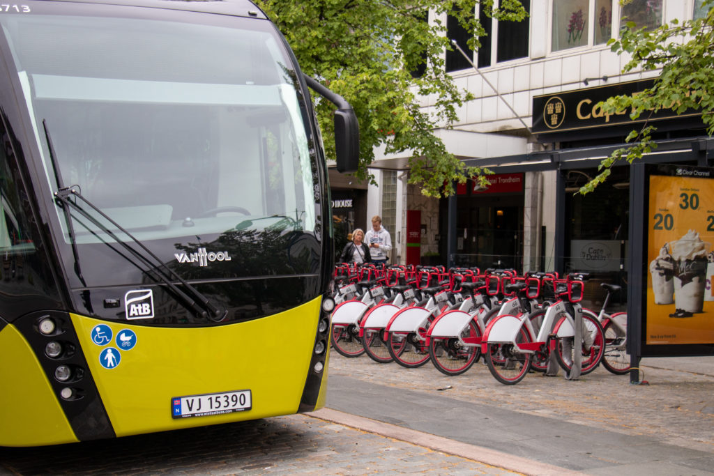 Metrobus Van Hool  Exqui.City v norském Trondheimu