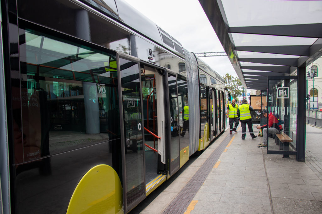 Metrobus Van Hool  Exqui.City v norském Trondheimu