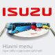 ISUZU hlavní menu: MIDIBUSY – NOVO, TURQUOISE, VISIGO