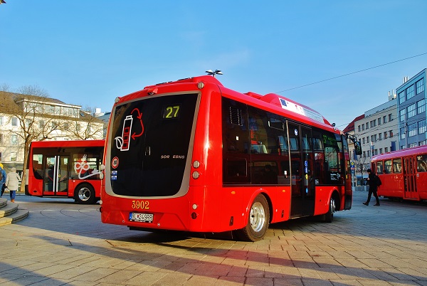 Elektrobus SOR EBN 8 (foto: Zdeněk Nesveda)